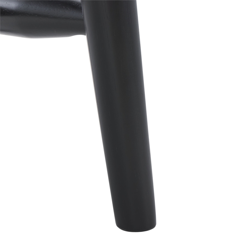 Safavieh Florent Wood and Metal Bench in Black