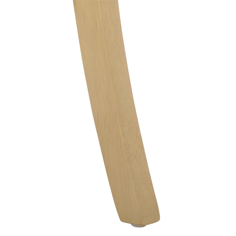 Safavieh Amato Wood and Metal Counter Stool in Cream / Natural