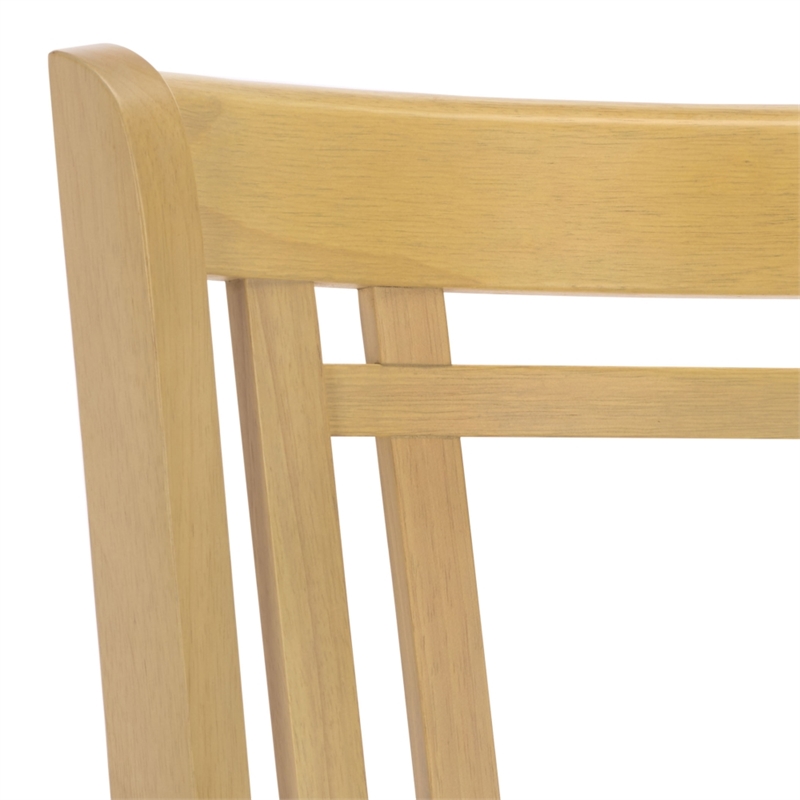 Safavieh Maiko Wood and Metal Barstool  in Cream / Natural