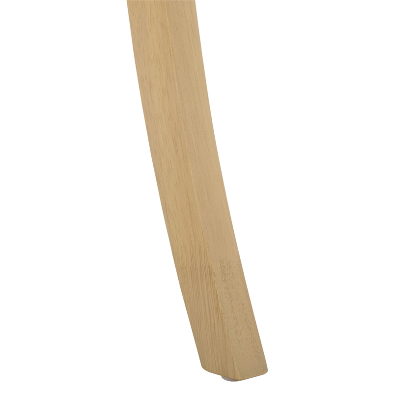 Safavieh Mumbai Wood and Metal Barstool in Cream / Natural