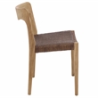 Safavieh Sezja Wicker and Rattan Dining Chair  in Natural / Brown