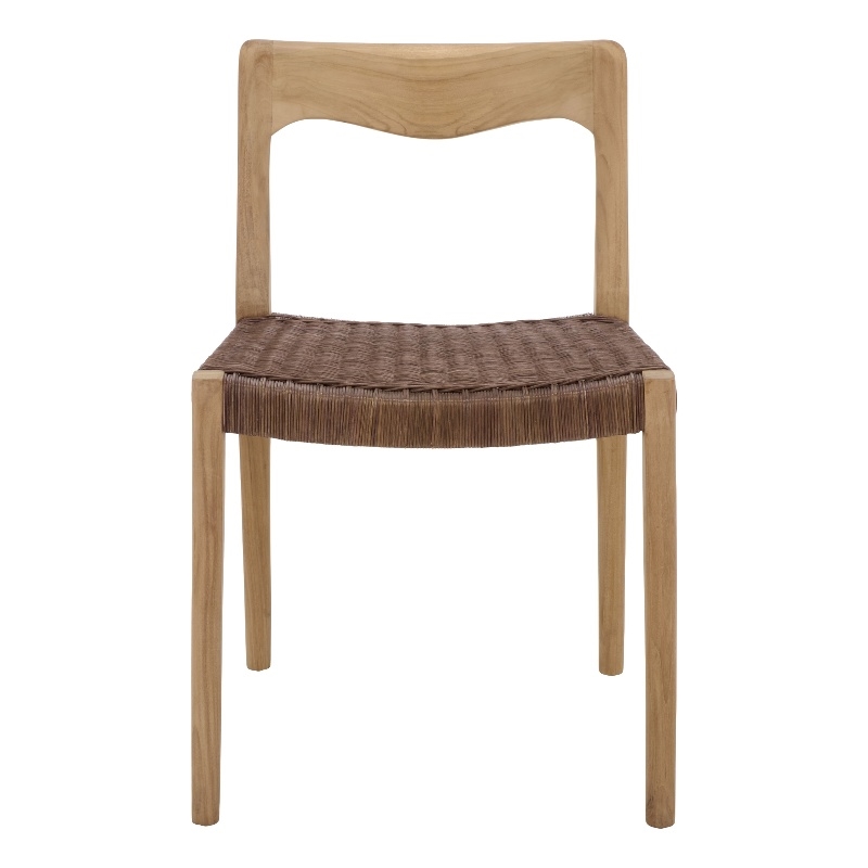 Safavieh Sezja Wicker and Rattan Dining Chair  in Natural / Brown