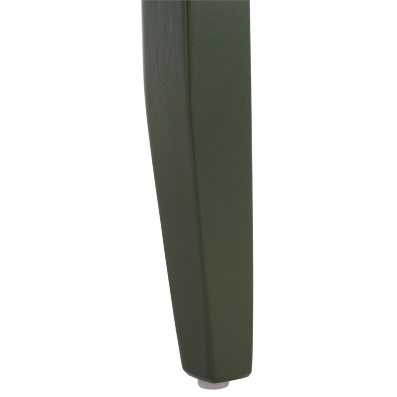 Safavieh Hannelore Wood Arm Chair in Green