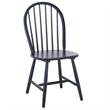 Safavieh Camden Wood Spindle Dining Chair in Navy