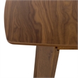 Safavieh Alissa Extendable Wood Dining Table  in Walnut