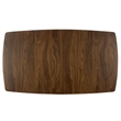 Safavieh Alissa Extendable Wood Dining Table  in Walnut
