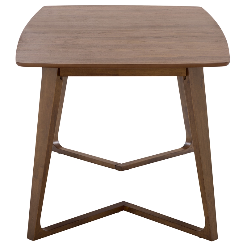 Safavieh Alissa Extendable Wood Dining Table  in Walnut