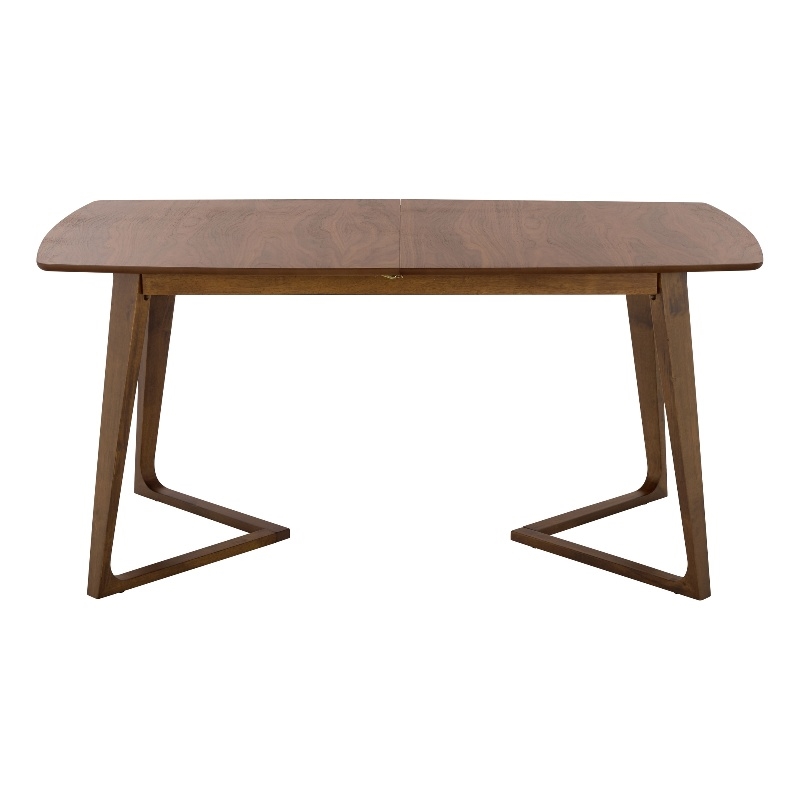 Safavieh Alissa Extendable Wood Dining Table  in Walnut
