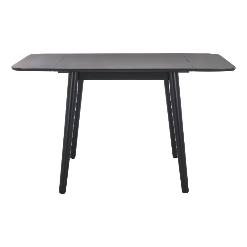Safavieh Damarius Wood Drop Leaf Table in Black