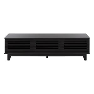 Safavieh Zulie Wood Sideboard/Media Stand in Black