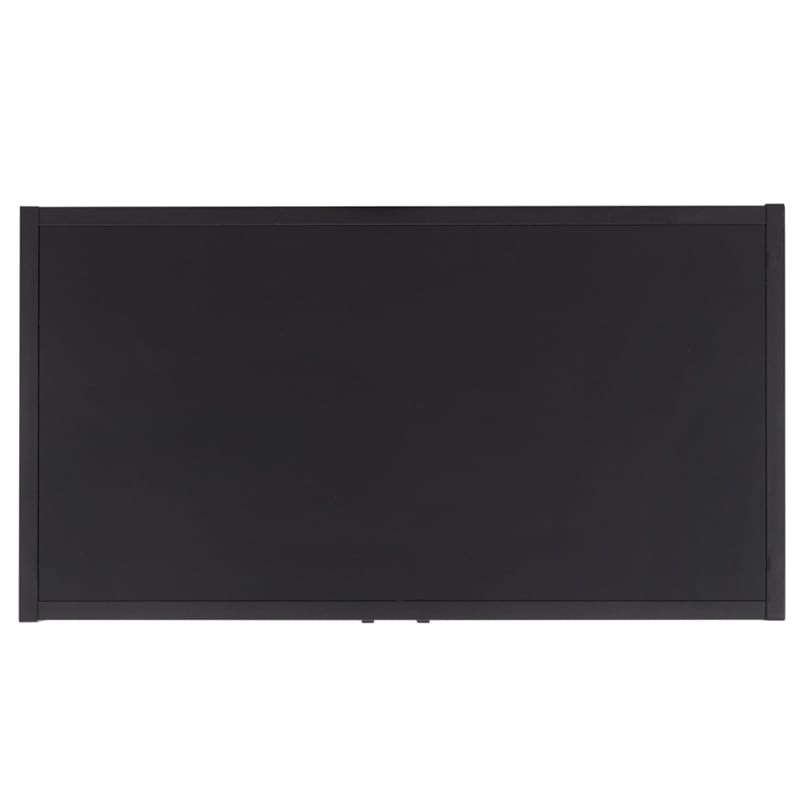 Safavieh Donahue Wood Sideboard/Media Stand in Black / Black