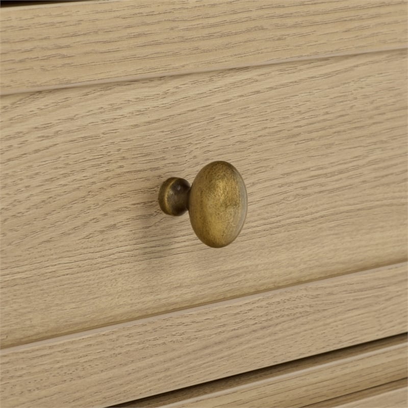 Safavieh Shafa Wood Sideboard/Media Stand in Natural / Brass