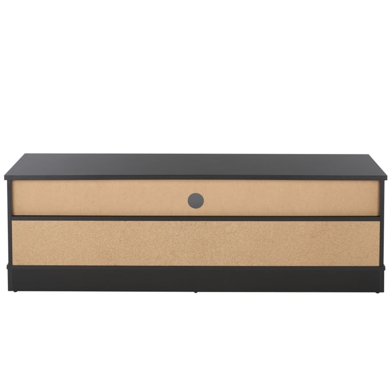 Safavieh Shafa Wood Sideboard/Media Stand in Black / Brass