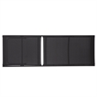 Safavieh Stanley Aluminum Chaise Lounge  in Black / Black