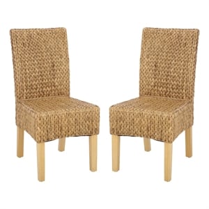 Safavieh Luz Wood Dining Chair in Natural / Natural
