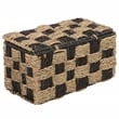 Safavieh Kirstel Seagrass and Metal Basket  in Natural / Brown