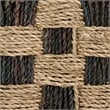 Safavieh Kirstel Seagrass and Metal Basket  in Natural / Brown