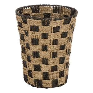 Safavieh Jarinda Seagrass and Metal Basket  in Natural / Brown