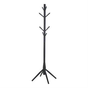 Safavieh Sergius Wood Coat Stand in Black