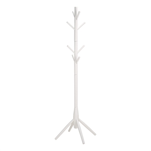 Safavieh Sergius Wood Coat Stand in White
