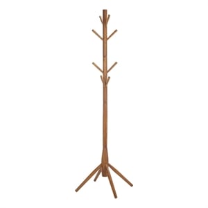 Safavieh Sergius Wood Coat Stand in Brown