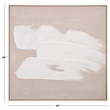 Safavieh Three Strokes 36X36 Wood Framed Wall Art  in Beige