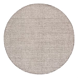 Safavieh Abstract 6'-0&quot x 6'-0&quot Wool and Jute Hand Tufted Rug in Beige / Gray