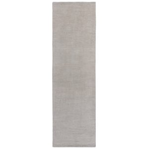 Safavieh Abstract 2'-3&quot x 8'-0&quot Wool and Cotton Hand Tufted Rug in Silver