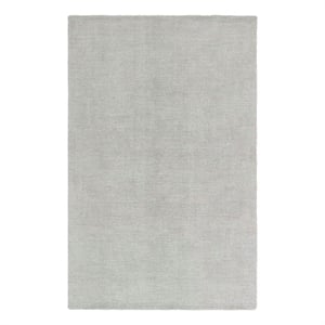 Safavieh Abstract 5'-0&quot x 8'-0&quot Wool and Cotton Hand Tufted Rug in Silver