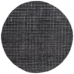 Safavieh Abstract 6'-0&quot x 6'-0&quot Polyester Hand Tufted Rug in Ivory / Black
