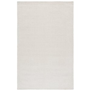 Safavieh Abstract 5'-0&quot x 8'-0&quot Wool Hand Tufted Rug in Ivory