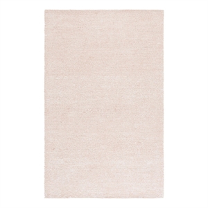 Safavieh Abstract 4'-0&quot x 6'-0&quot Polyester Hand Tufted Rug in Ivory / Beige