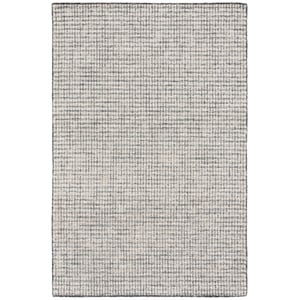 Safavieh Abstract 6'-0&quot x 9'-0&quot Wool and Jute Hand Tufted Rug in Ivory / Black