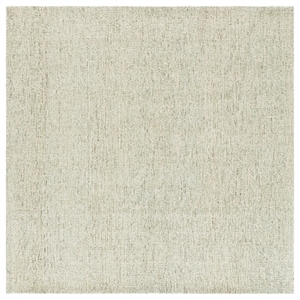 Safavieh Abstract 6'-0&quot x 6'-0&quot Wool and Cotton Hand Tufted Rug in Sage / Ivory