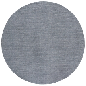 Safavieh Abstract 6'-0&quot x 6'-0&quot Wool and Cotton Hand Tufted Rug in Gray / Denim