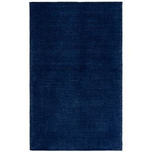 Safavieh Abstract 3'-0&quot x 5'-0&quot Wool and Cotton Hand Tufted Rug in Navy / Blue