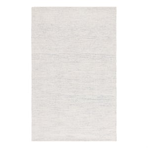 Safavieh Abstract 5'-0&quot x 8'-0&quot Wool and Cotton Hand Tufted Rug in Ivory