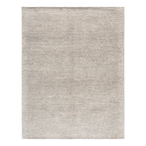 Safavieh Abstract 8'-0&quot x 10'-0&quot Polyester Hand Tufted Rug in Silver / Taupe
