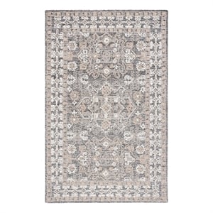 Safavieh Antiquity 5'-0&quot x 8'-0&quot Wool and Polyester Hand Tufted RuginIvory/Brown