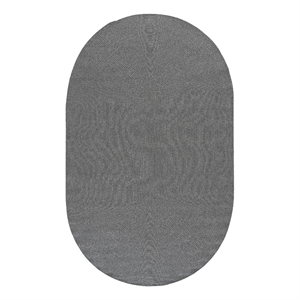 Safavieh Braided 4'-0&quot x 6'-0&quot Polypropylene Hand Woven Rug in Dark Gray