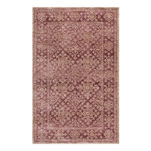 Safavieh Audrey 5'-0&quot x 8'-0&quot Polyester Hand Tufted Rug in Light Brown / Beige