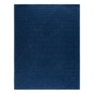 Safavieh Braided 8'-0&quot x 10'-0&quot Polypropylene Hand Woven Rug in Navy