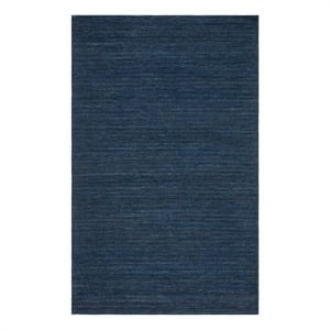 Safavieh Cape Cod 4'-0&quot x 6'-0&quot Jute and Cotton Hand Woven Rug in Navy