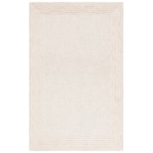 Safavieh Ebony 2'-0&quot x 3'-0&quot Wool and Cotton Hand Tufted Rug in Ivory / Beige