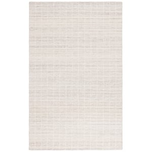 Safavieh Ebony 11'-0&quot x 15'-0&quot Wool and Cotton Hand Tufted Rug in Ivory / Beige