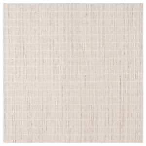 Safavieh Ebony 3'-0&quot x 3'-0&quot Wool and Cotton Hand Tufted Rug in Ivory / Beige