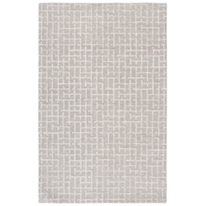 Safavieh Ebony 3'-0&quot x 5'-0&quot Wool and Cotton Hand Tufted Rug in Gray