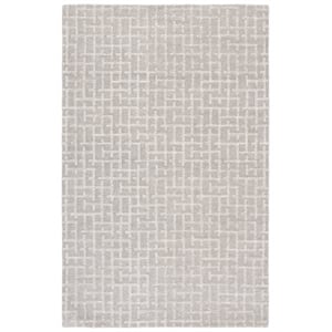Safavieh Ebony 6'-0&quot x 9'-0&quot Wool and Cotton Hand Tufted Rug in Gray
