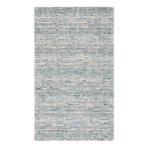 Safavieh Element 3'-0&quot x 5'-0&quot Wool  Hand loomed Rug in Teal / Beige