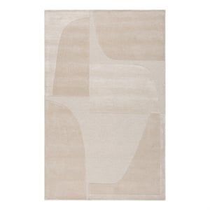 Safavieh Fifth Avenue 6'-0&quot x 9'-0&quot Wool  Hand Tufted Rug in Beige